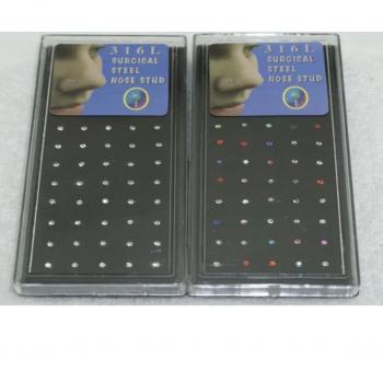 60pc variety pack nose studs