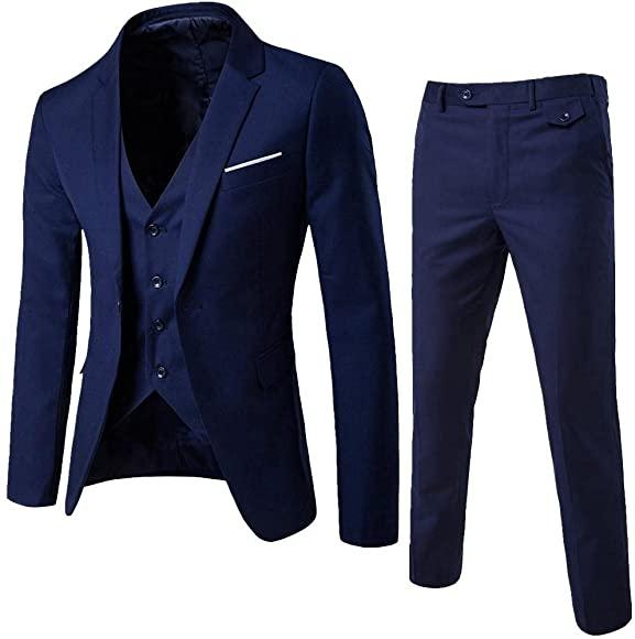 Blue suit