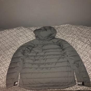 Grey Nike fitted coat