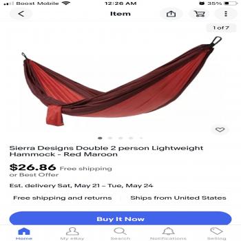 Hammock Double Wide