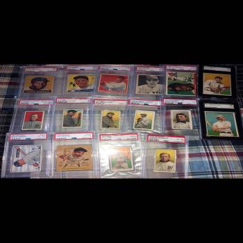 lot of vintage baseball cards 