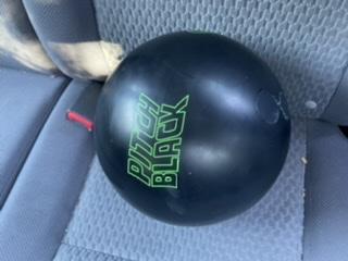 Storm pitch black bowling ball