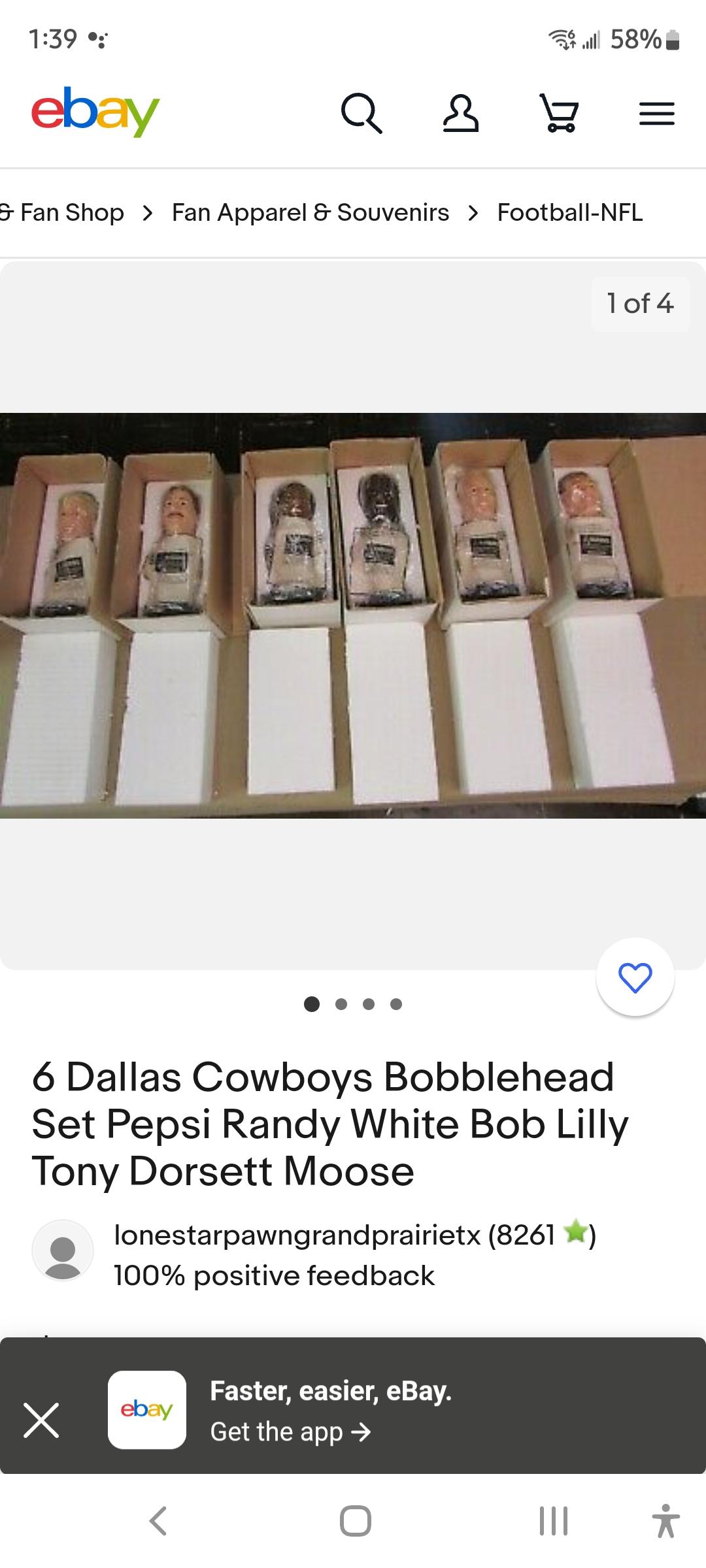 Dallas Cowboys Bobbleheads