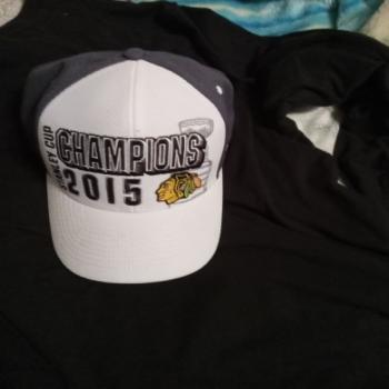 NHL chicago  Blackhawks champion 2015 cap