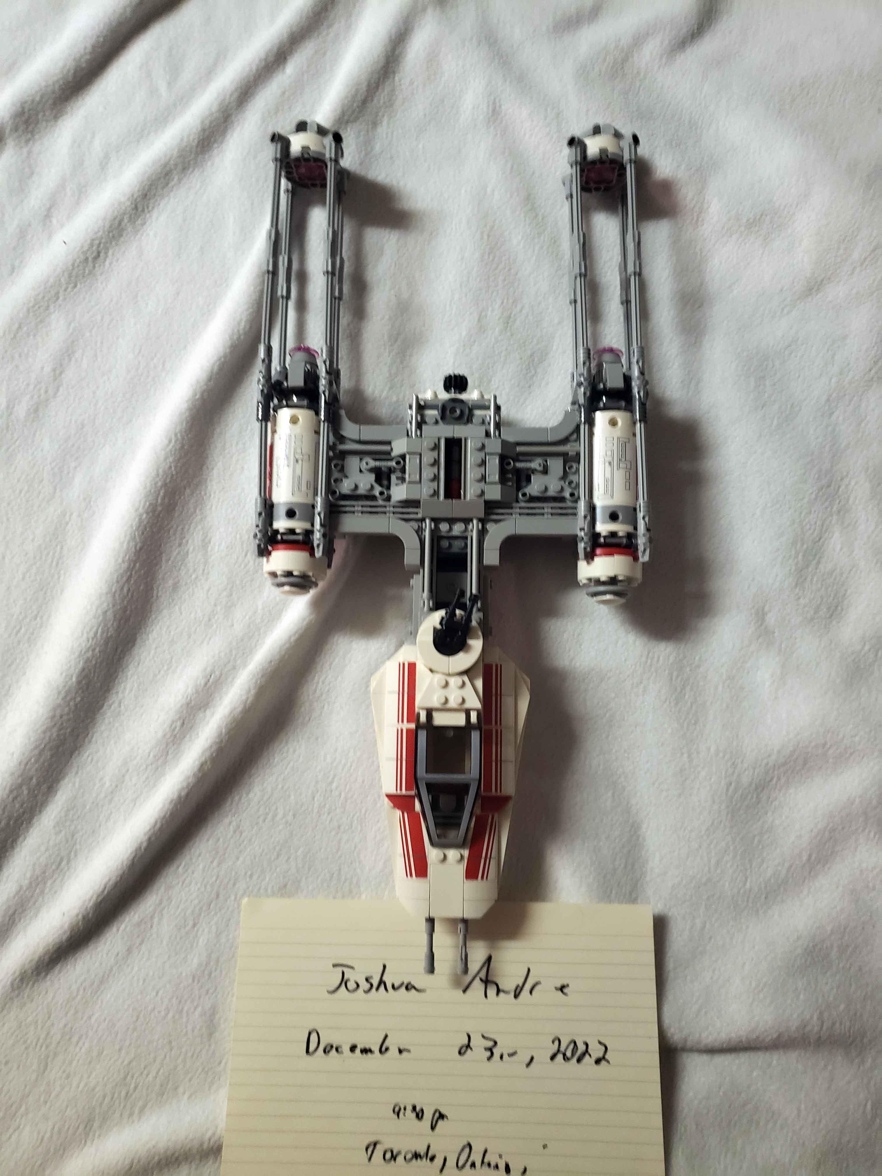 LEGO Resistance Y-wing Starfighter Set 75249