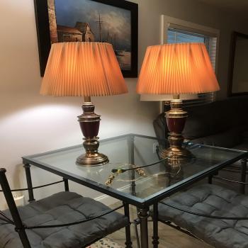 Two High End Lamps