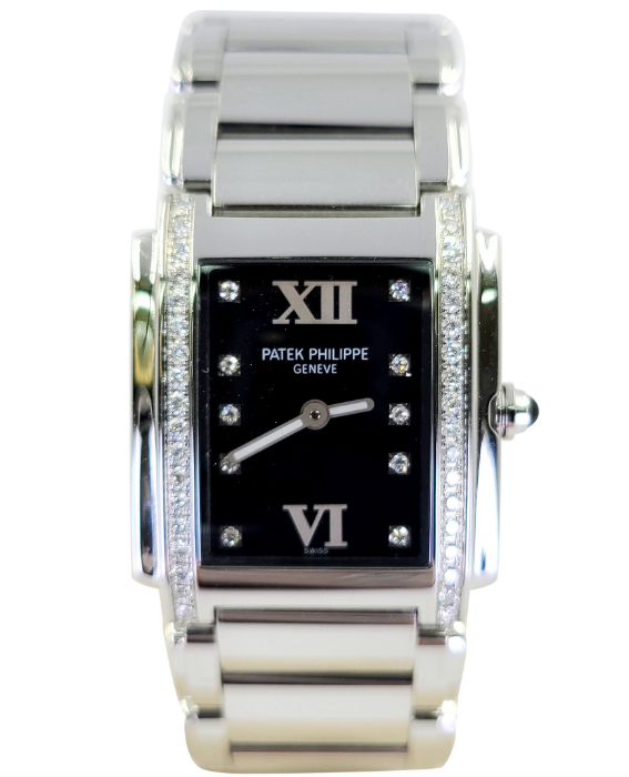 Patek Philippe Steel Twenty Four Quartz Wristwatch