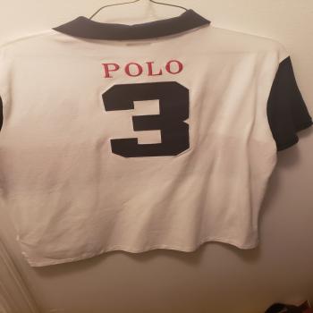 New polo shirt size lg