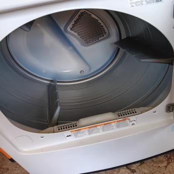 LG inverter top loader washer and dryer set
