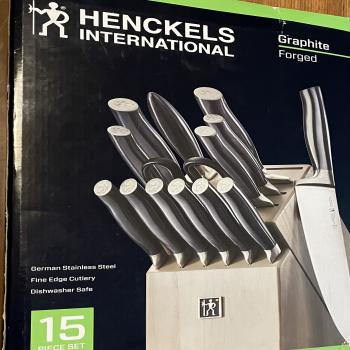 Henckels Knife set 