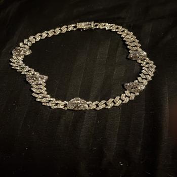 Silver Lionhead necklace