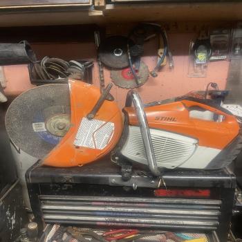 concrete saw Stihl 500I 