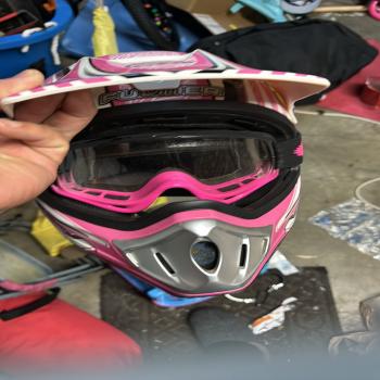 Biker Helmet girls size small 