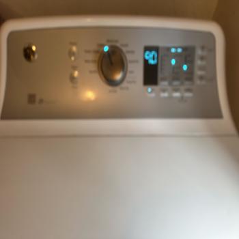 GE FRONT LOAD ELECTRIC DRYER 