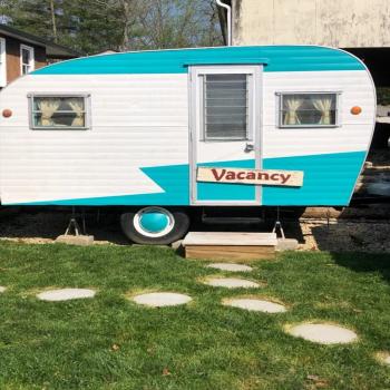 1957 Trotwood camper is 11ft long plus 3ft for hit