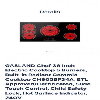 gasland stove 