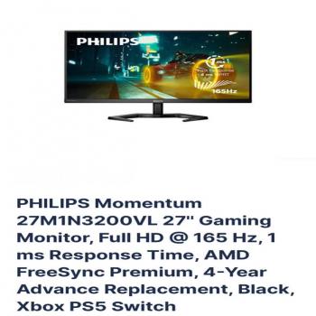 Phillips gaming monitor 